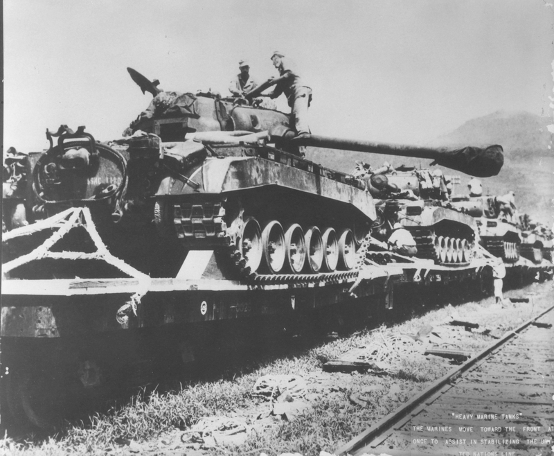 Heavy Marine Tanks During Korean War Harry S Truman Heavy Marine Tanks During Korean War Harry S Truman