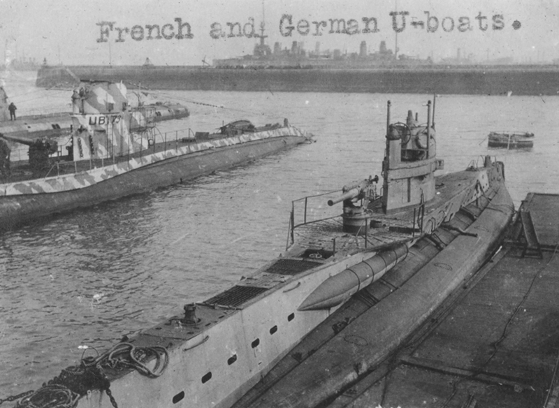 French and German Uboats Harry S. Truman