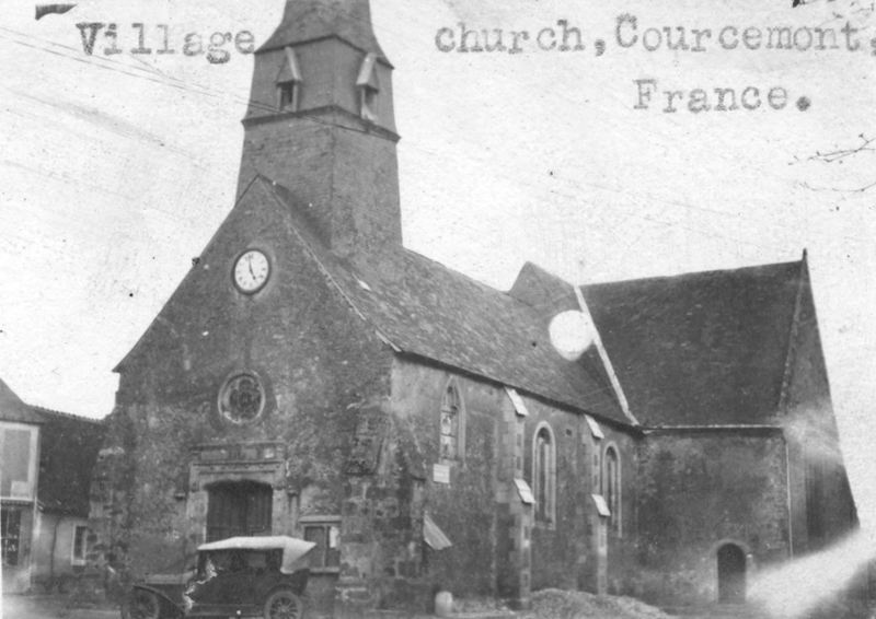 Village Church in Courcemont, France | Harry S. Truman