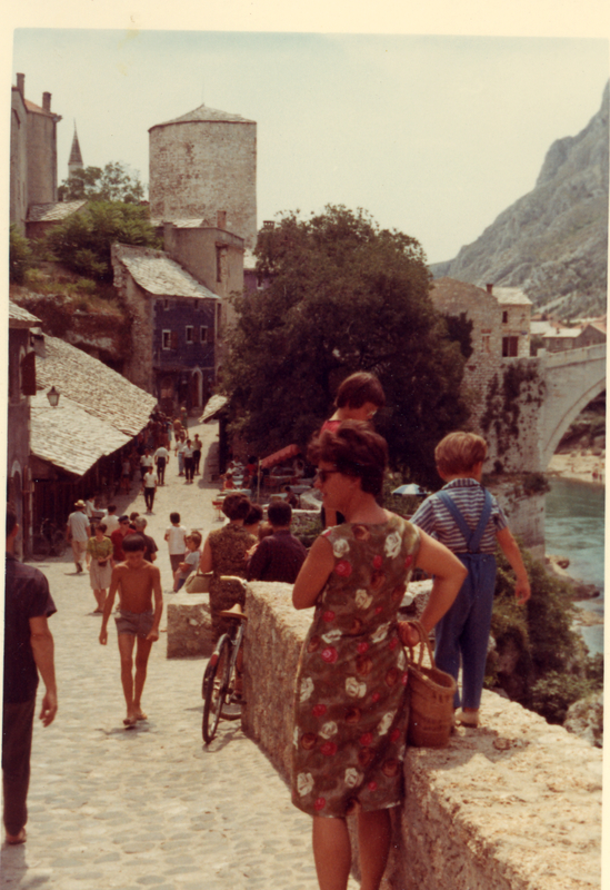 Unidentified Village Scene Harry S. Truman