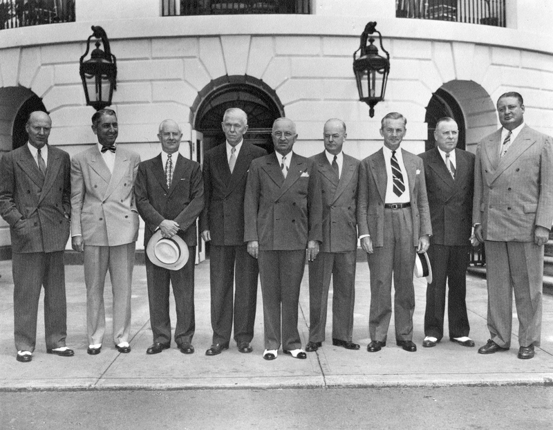 Truman And Cabinet Members Harry S Truman