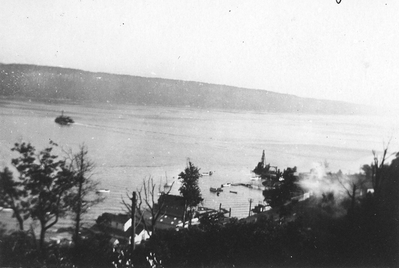 Hudson and Palisades From Fort Tryon Hill | Harry S. Truman