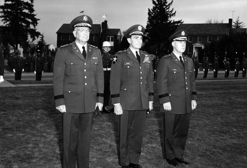 Honor Guard Ceremony For Lieutenant General Leonard D. Heaton Harry S