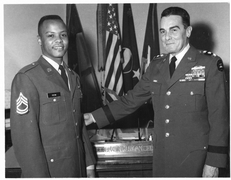 Sergeant First Class Isom is Promoted by Lieutenant General Louis W ...