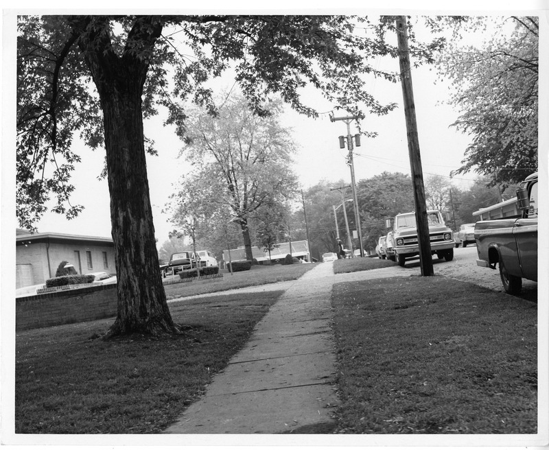 Sideview of C. Carson Funeral Home in Independence, Missouri