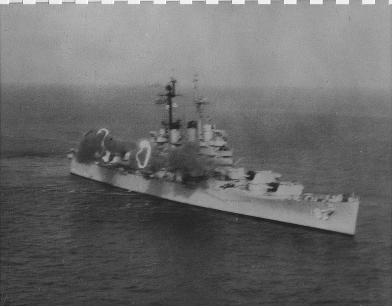 Dual Smoke Rings and Gun Flashes As USS Manchester Bombards Kosang