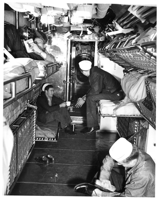 Sailors Sleeping Quarters on a Submarine Harry S. Truman