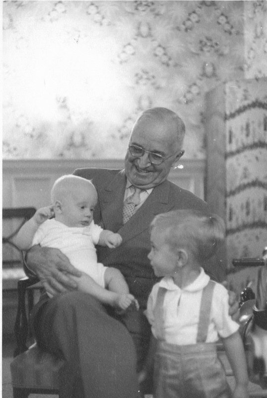 Former President Harry S. Truman with His Grandsons | Harry S. Truman