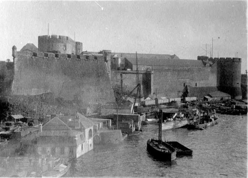 The castle at brest during world war i harry s truman