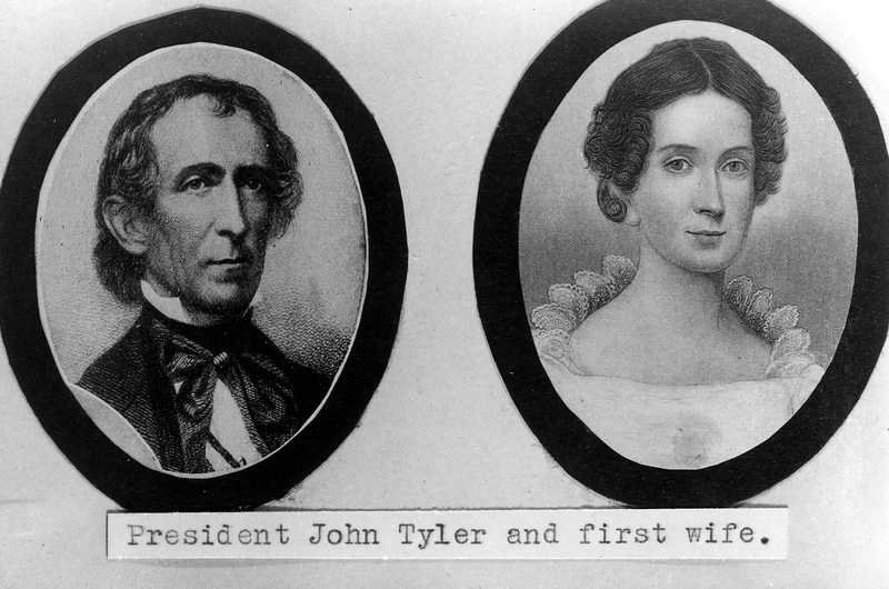 President And Mrs John Tyler Harry S Truman