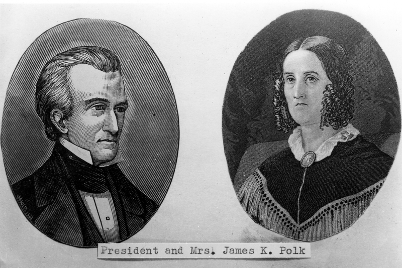 President and Mrs. James K. Polk Harry S. Truman