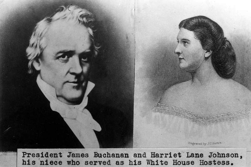 President James Buchanan and Harriet Lane Johnston Harry S. Truman