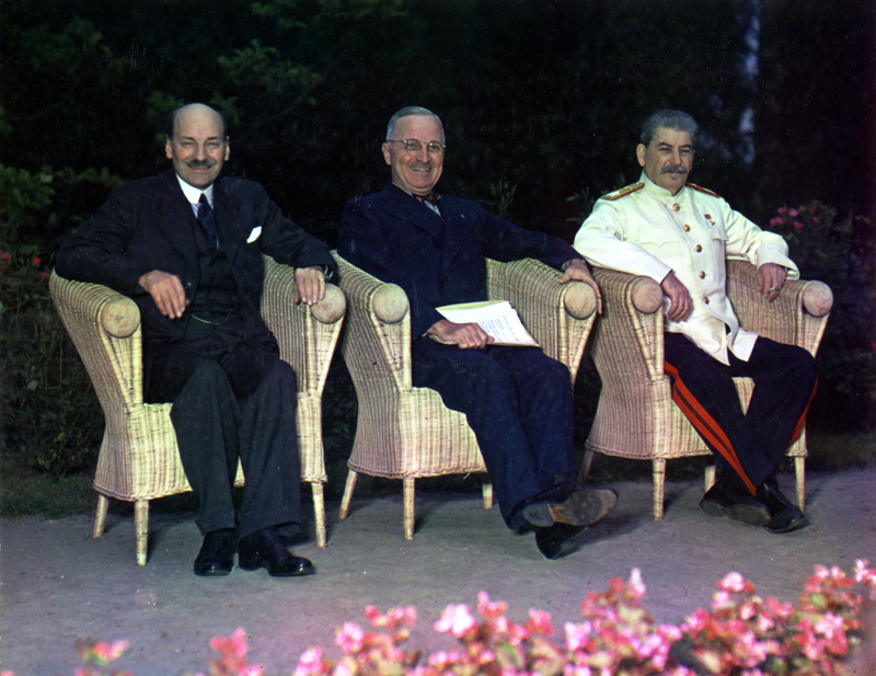Attlee, Truman, and Stalin at Potsdam Harry S. Truman