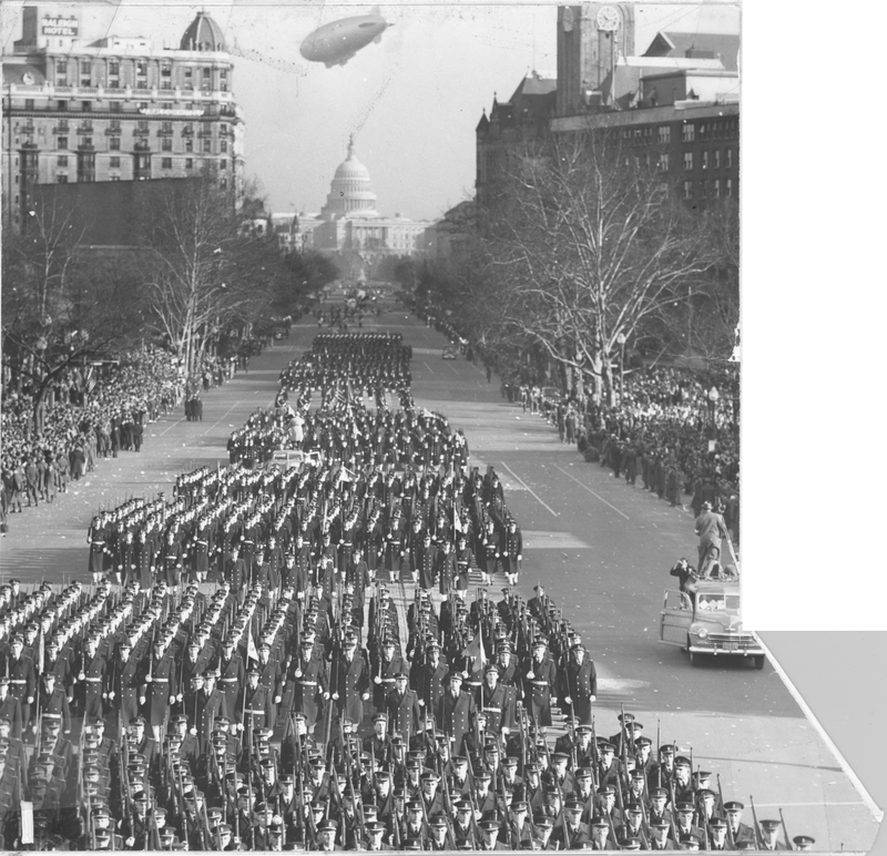 Presidential Inauguration Parade Of Harry S Truman In 1949 Harry S Truman
