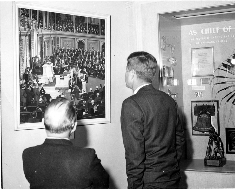 Kennedy and Brooks Harry S. Truman