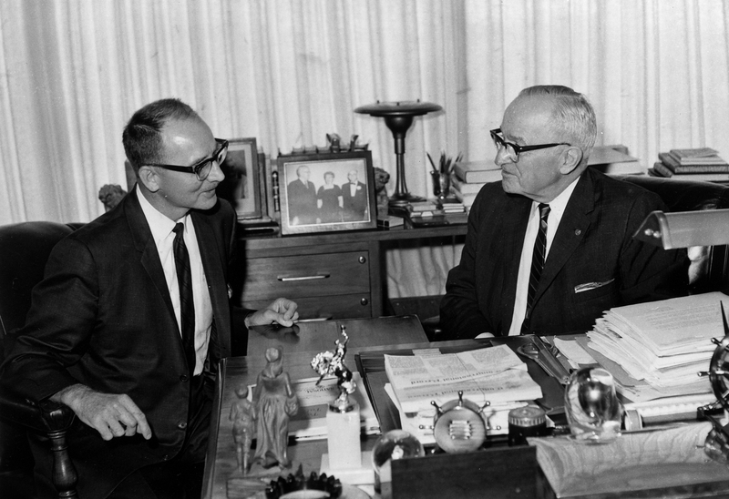 James R. Fuchs talks with former President Truman | Harry S. Truman