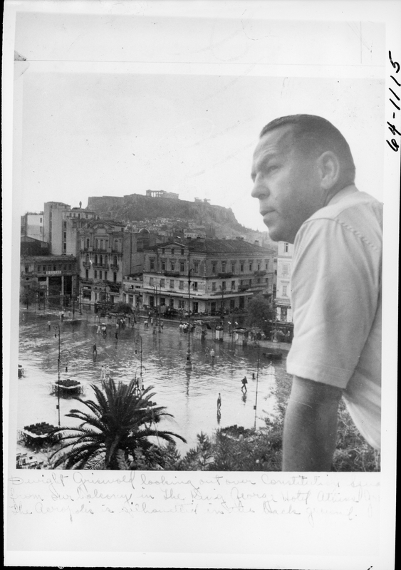 Dwight Griswold in Greece Harry S. Truman