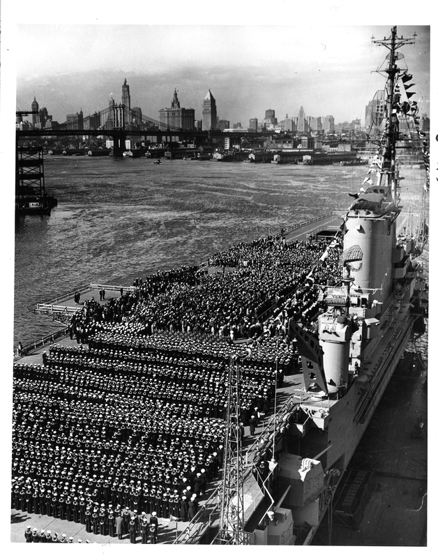 USS Franklin D Roosevelt On Navy Day Harry S Truman USS Franklin D Roosevelt On Navy Day Harry S Truman