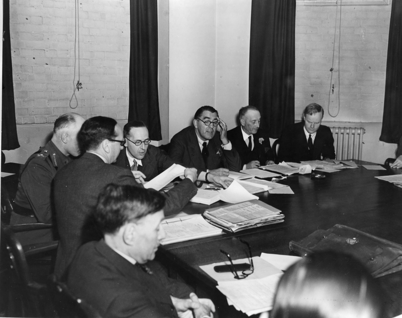 The British Delegation In London In Preparation For The Nuremberg Trials Harry S Truman