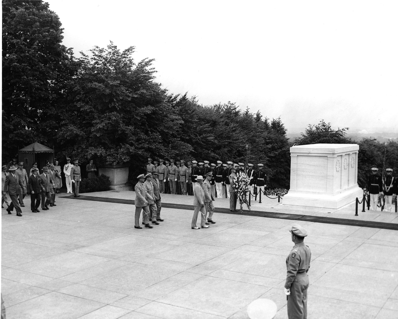 Truman at Arlington National Cemetery Harry S. Truman