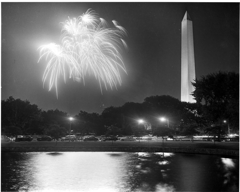 Fireworks at the Independence Day Ceremonies Harry S. Truman
