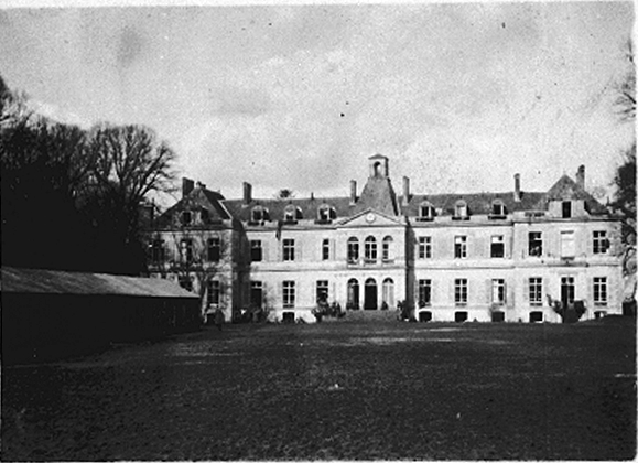 East front of the chateau at Courcemont, France | Harry S. Tru…