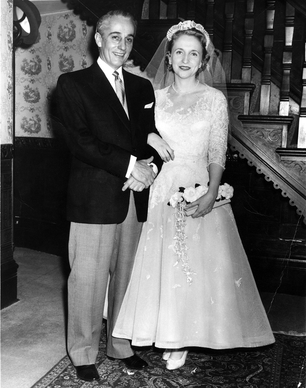 Margaret Truman And Clifton Daniel After Wedding In Truman Home Harry S Truman