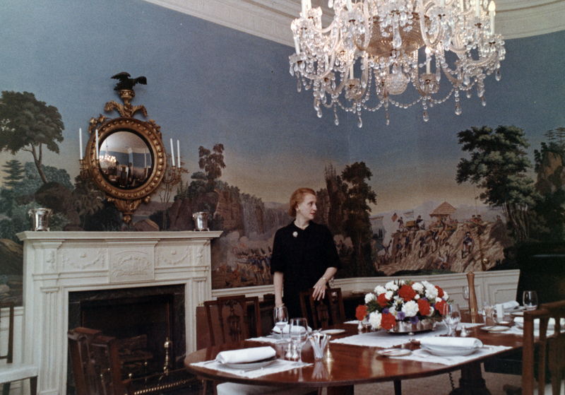 Margaret Truman In Family Dining Room Of White House Harry S Truman