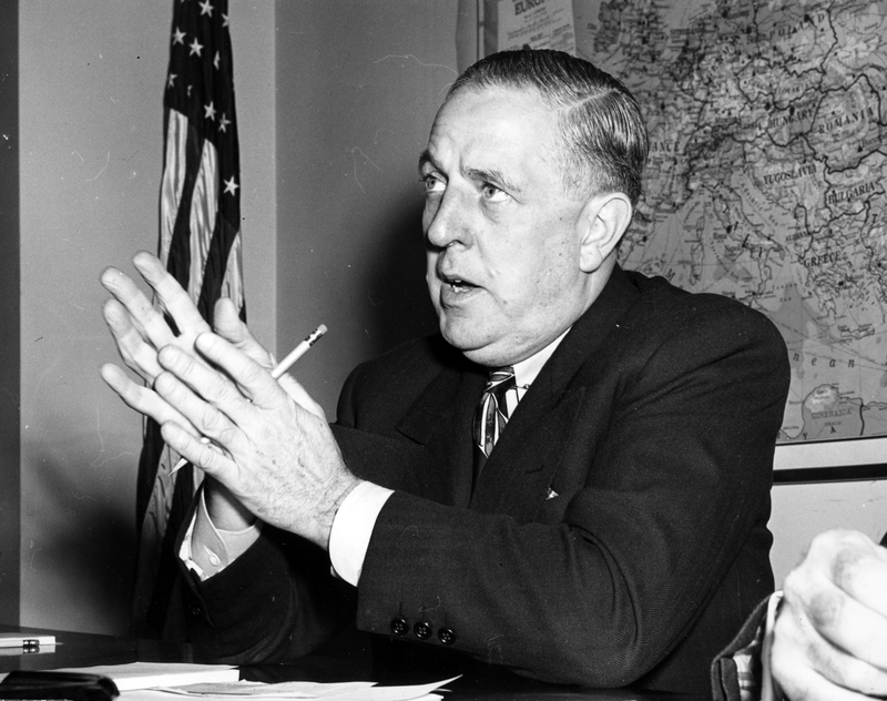 Paul G. Hoffman, Director of the Marshall Plan Harry S. Truman
