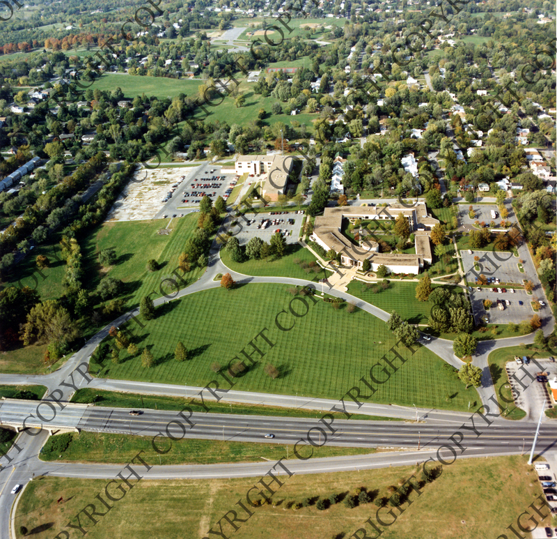 Aerial view of the Truman Library Harry S. Truman