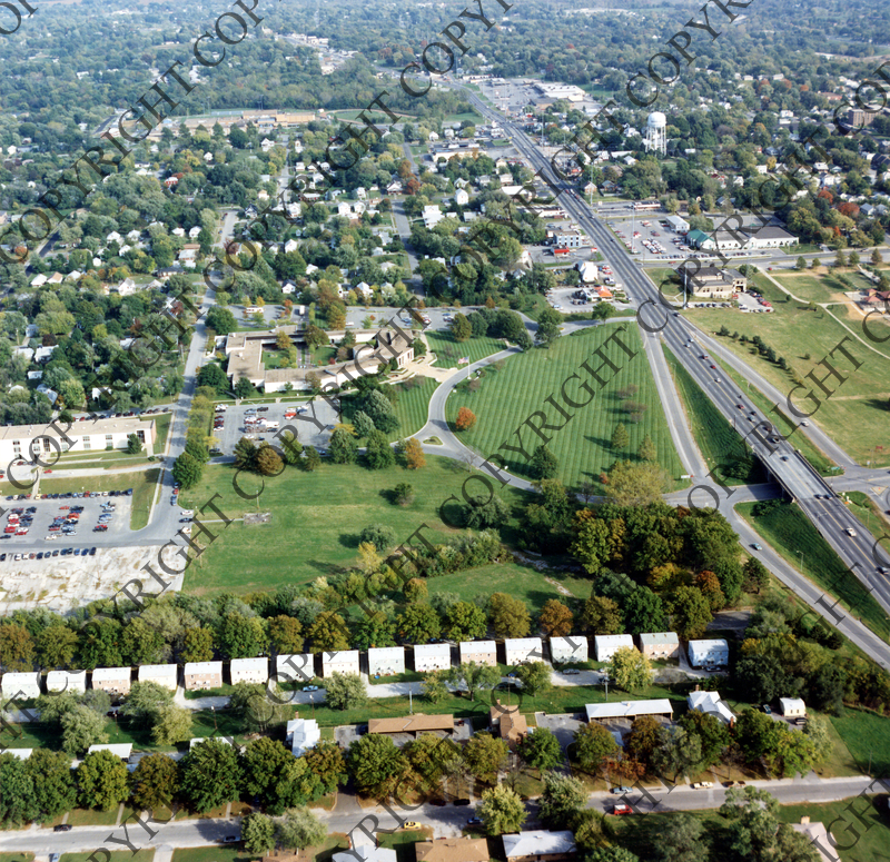 Aerial view of the Truman Library Harry S. Truman