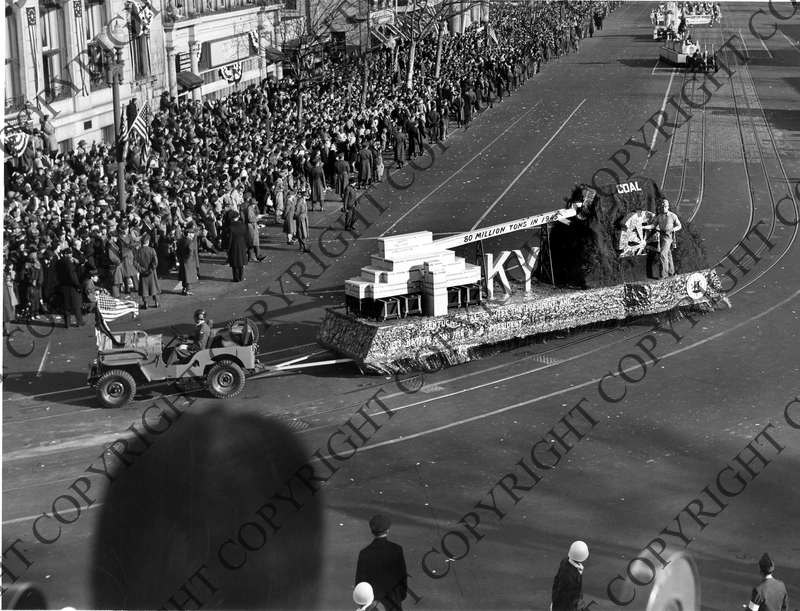 Kentucky Inaugural Parade Float Harry S. Truman