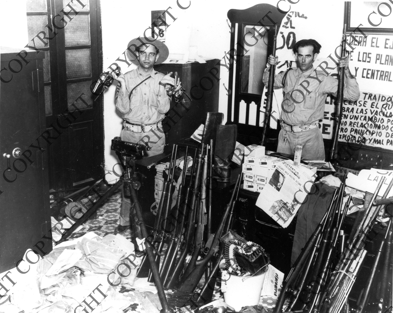Arms seized at Havana University Harry S. Truman