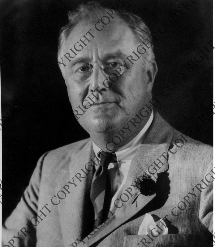Portrait Of President Roosevelt Harry S Truman