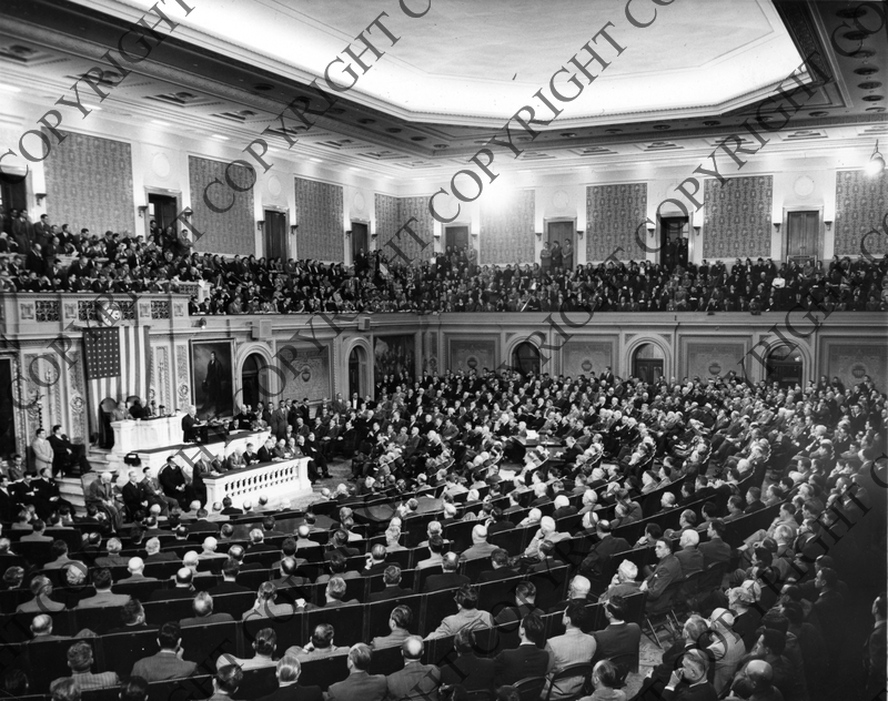 President Truman Addresses the 81st Congress on the State of the Nation
