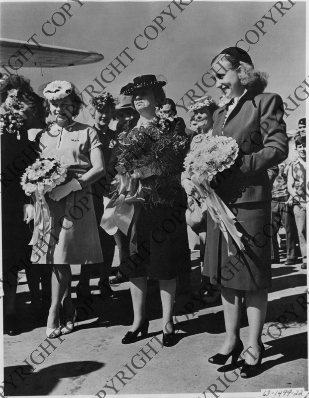 Bess and Margaret Truman During a Christening Ceremony Harry S. Truman