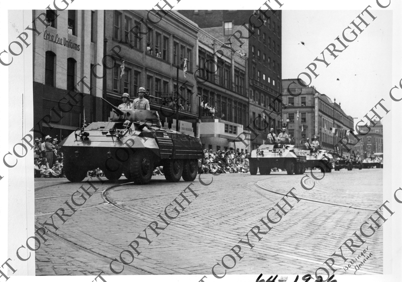 Battery D Parade in Omaha, Nebraska Harry S. Truman