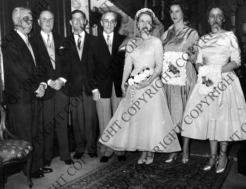 Wedding of Clifton Daniel and Margaret Truman at Independence, Missouri