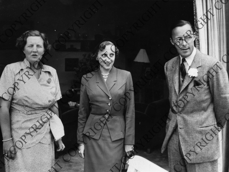 Margaret Truman Meets Queen Juliana And Prince Bernhard Of The Netherlands Harry S Truman