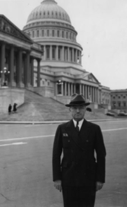 Senator Truman at Capitol, ca. 1940.