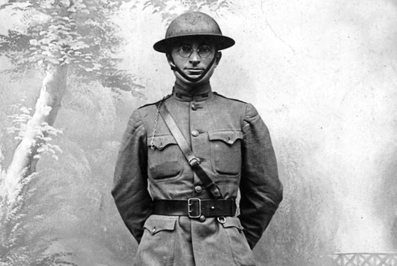 Harry S. Truman wearing a World War I uniform