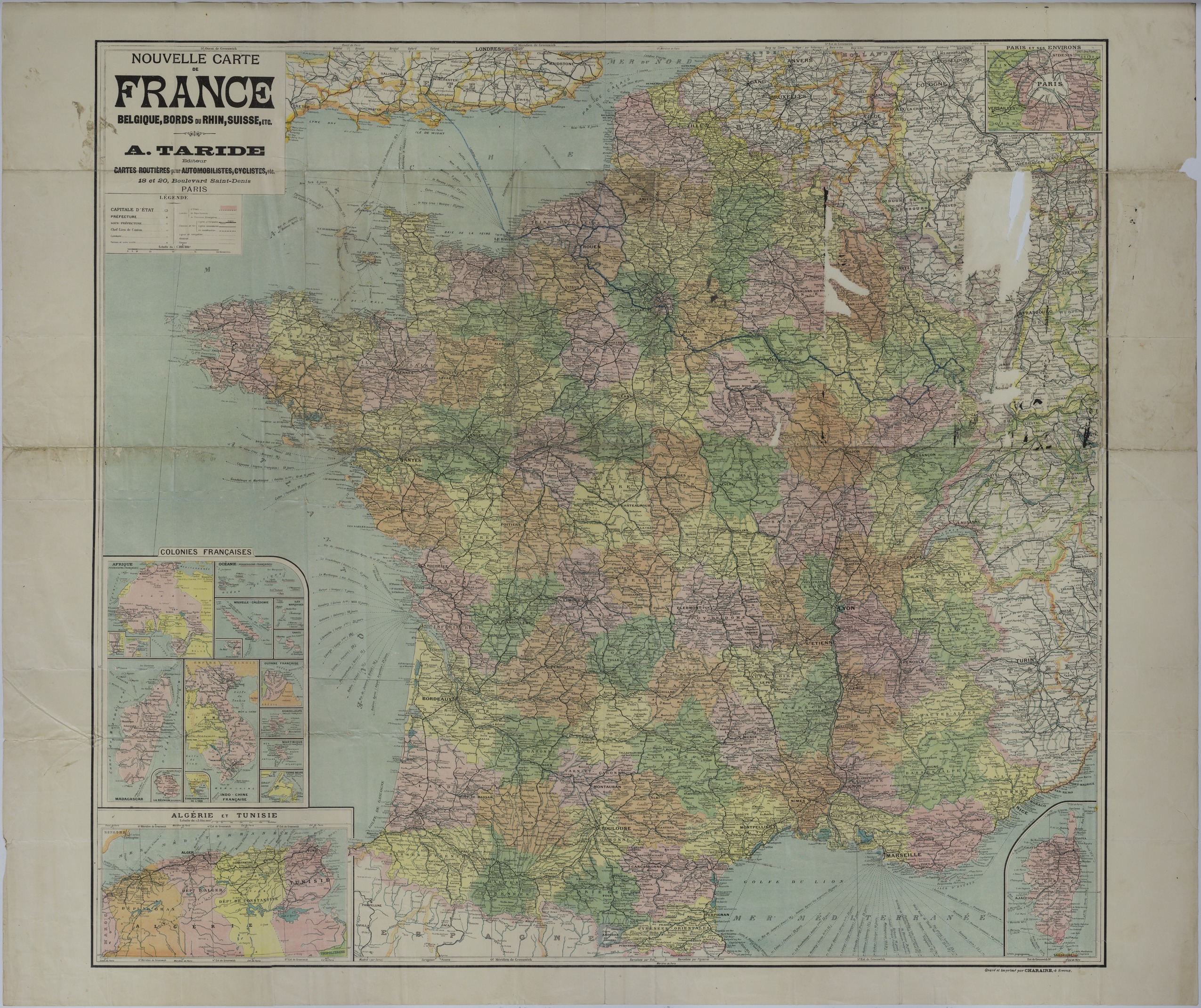 Map of Allied Movement