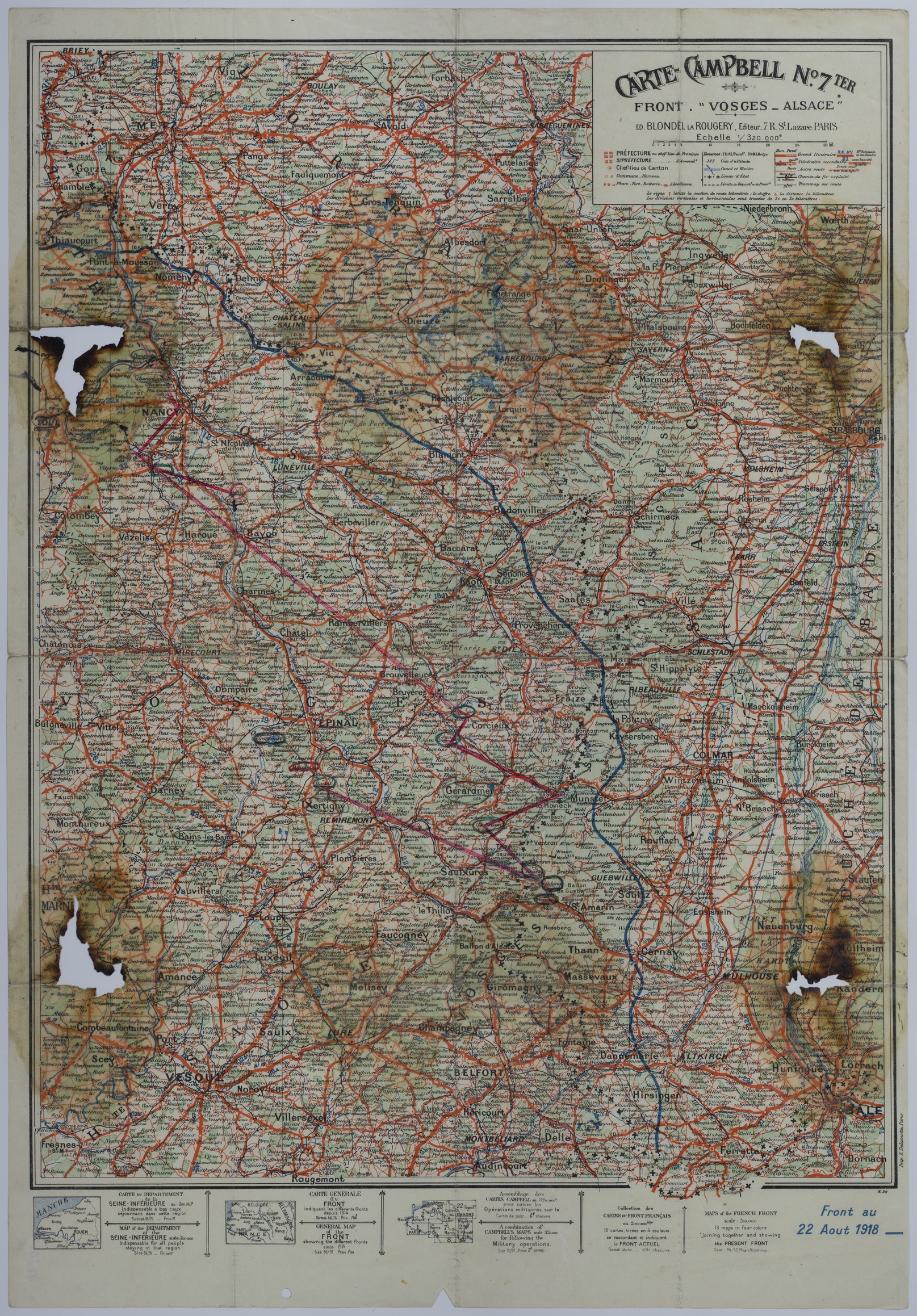 M1060.jpg Map of Allied Movement Along the Front