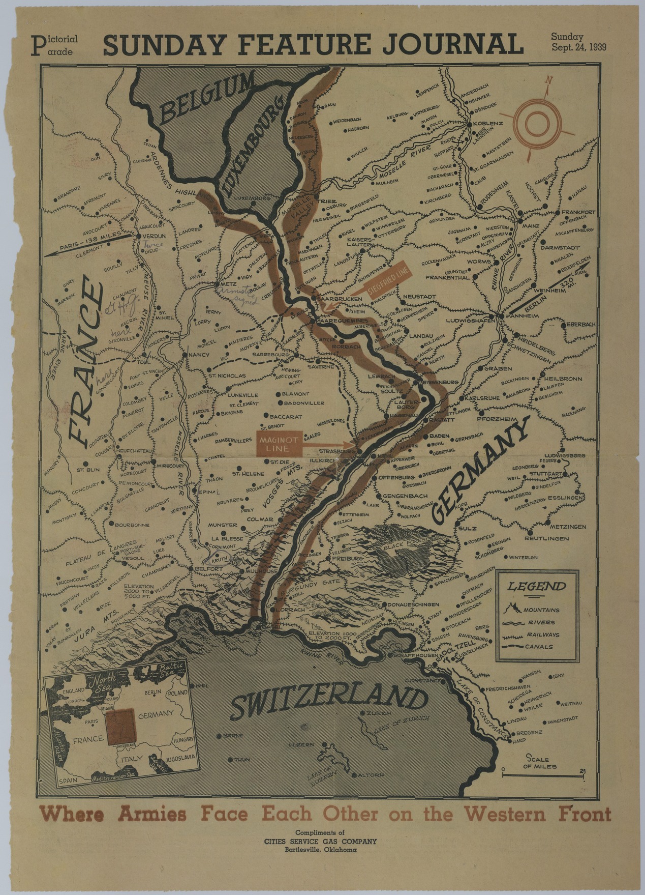 M1094.jpg Map of Allied and German Defenses and Positions
