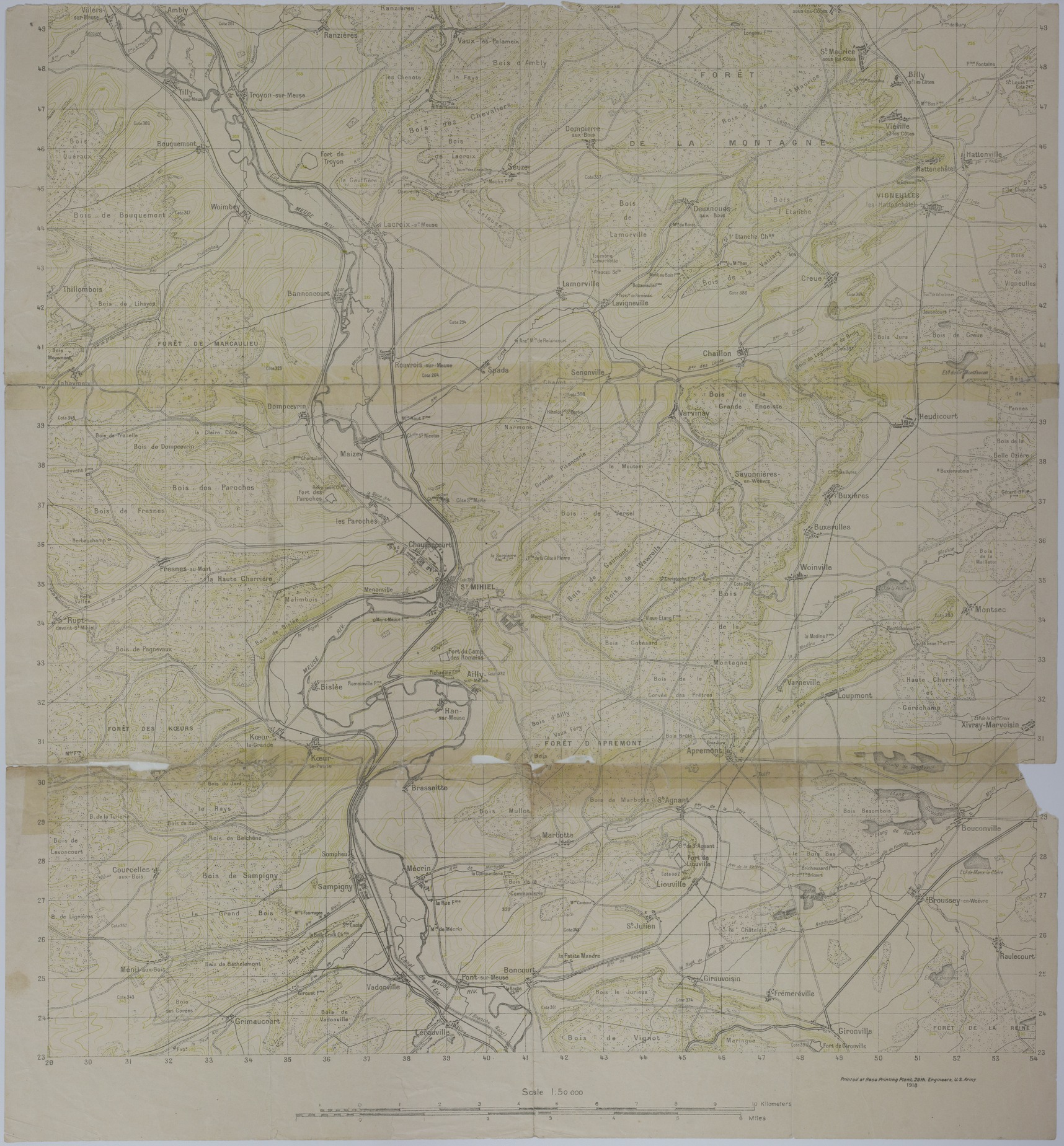 M1101.jpg Map of Northeast France