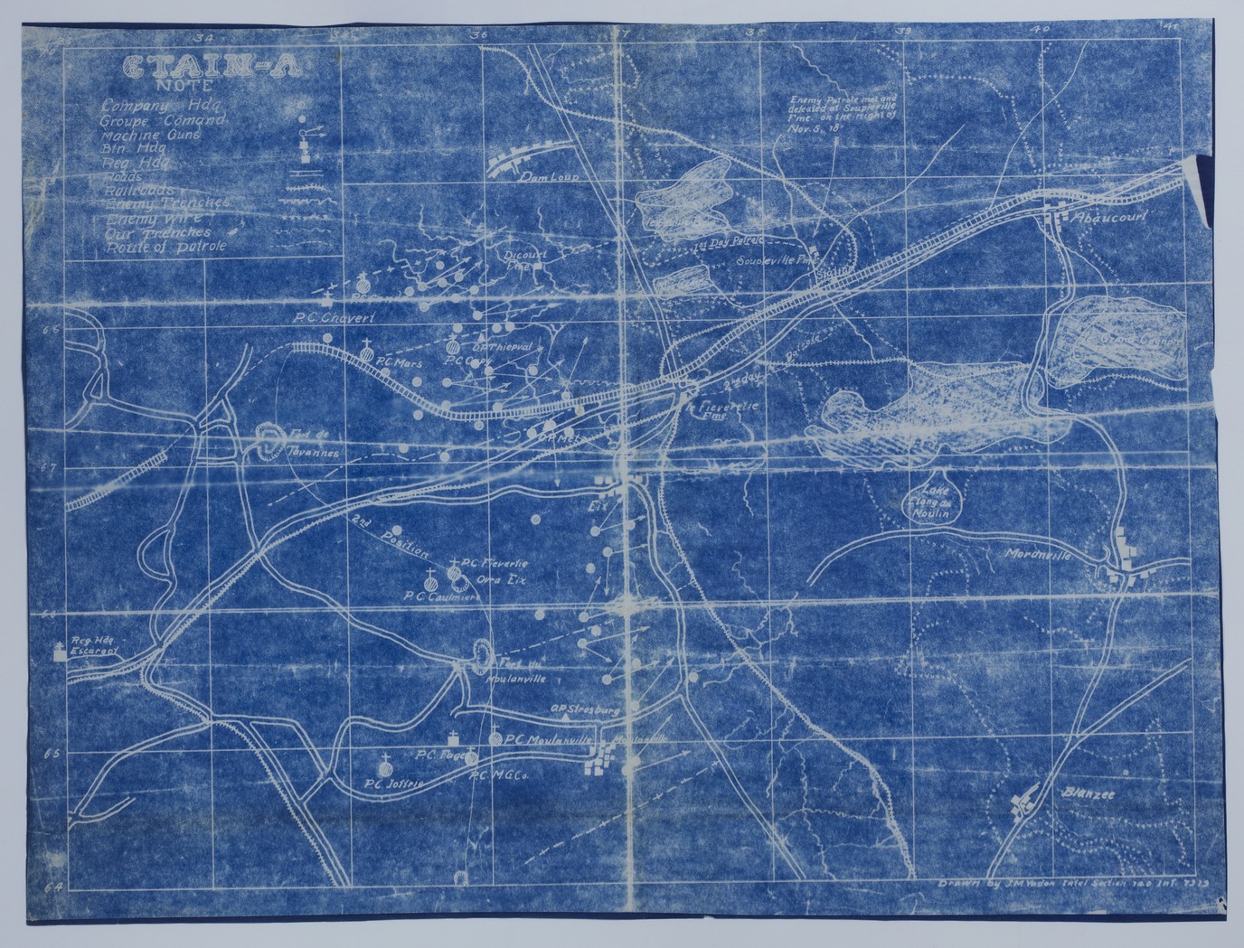 M1114.jpg Map of Allied and Enemy Positions around Etain