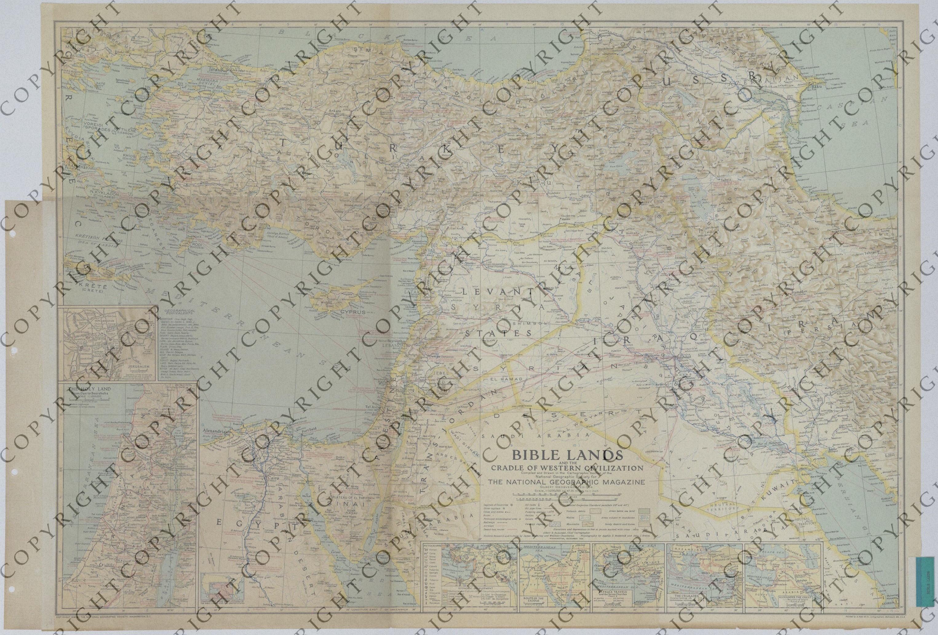 M1192.jpg Map of the Middle East
