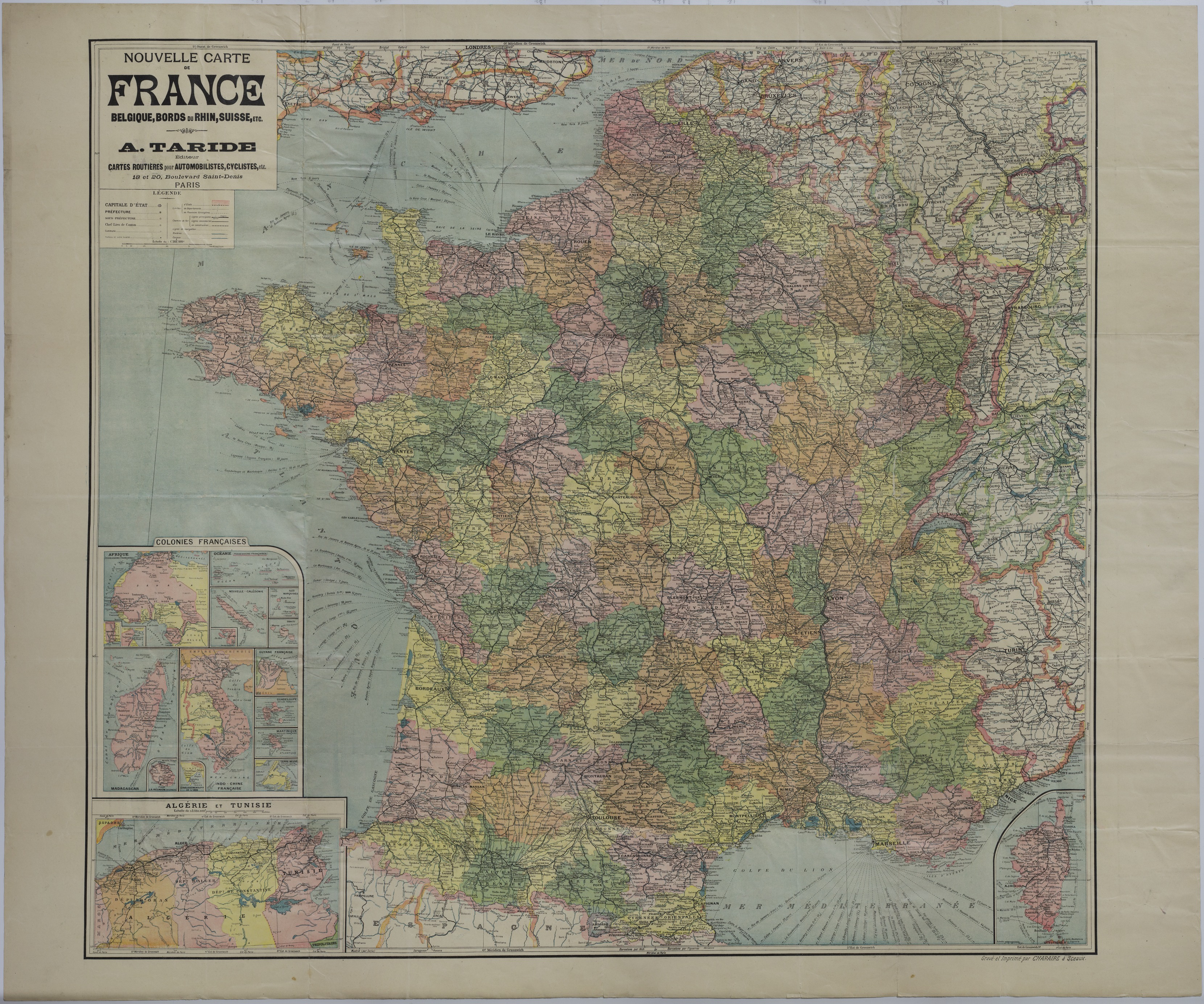 Map of Transportation Routes