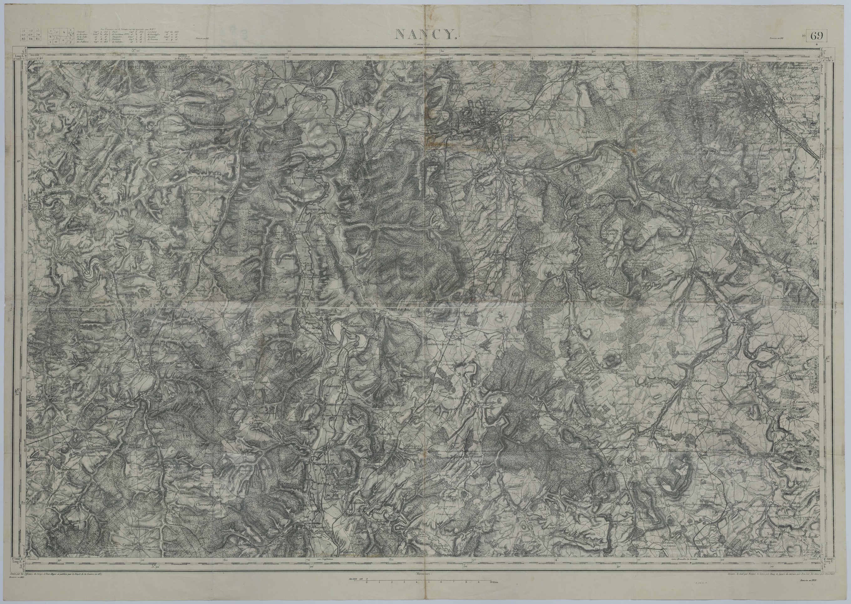 M1305.jpg Map of the Area Around Nancy