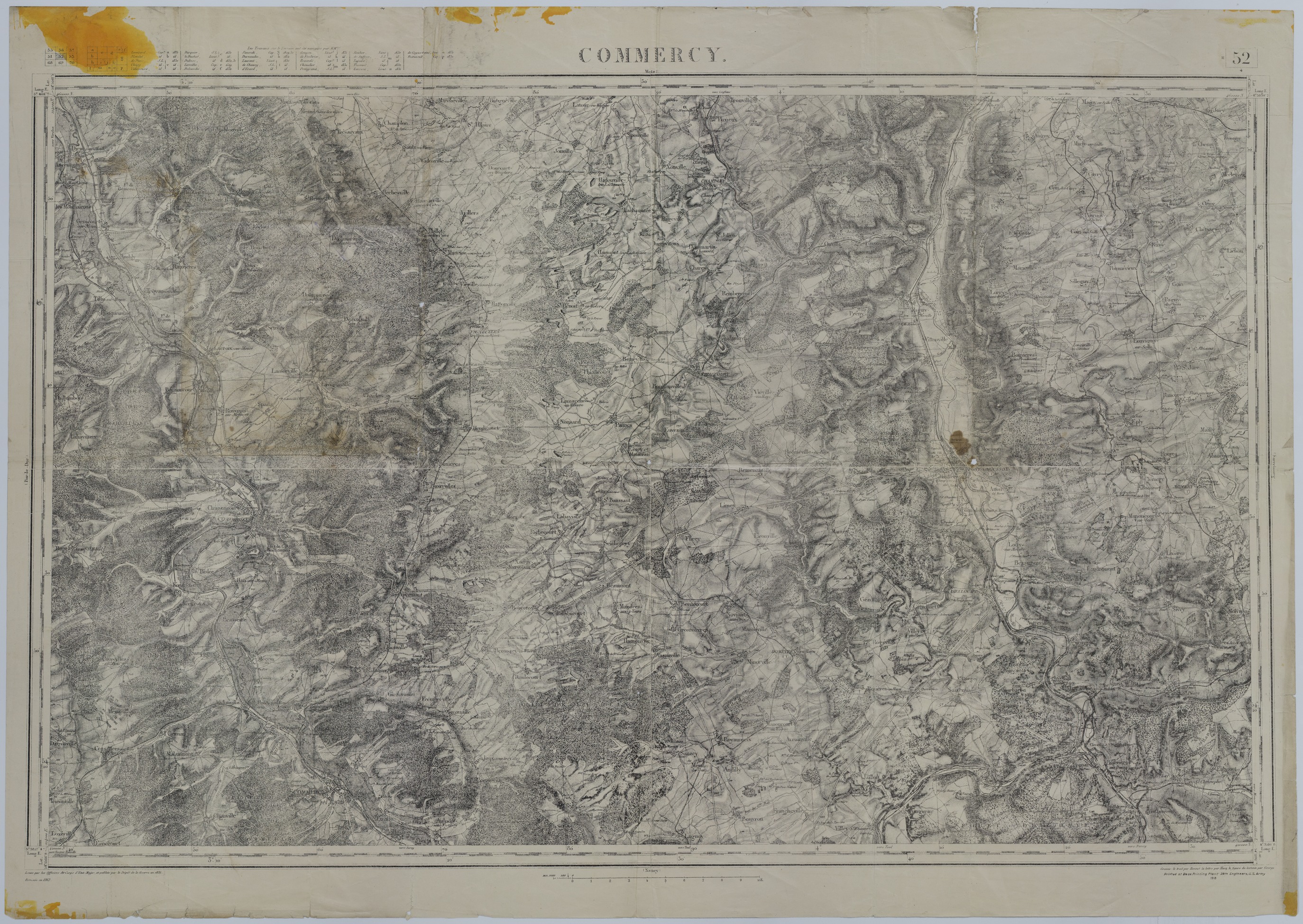 M1306.jpg Map of the Area Around Commercy